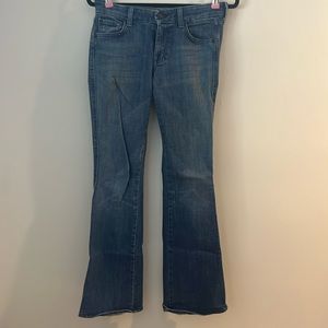 7 for All Mankind women’s Jeans, size 27, 
A Pocket Flare